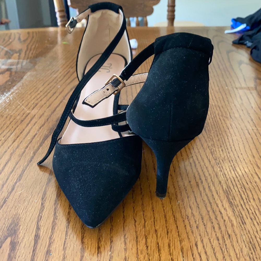 Black heels